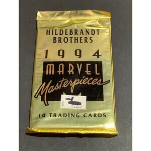 1994 Fleer Marvel Masterpieces Sealed Pack Hildebrandt Brothers Cards